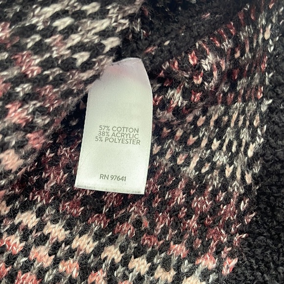 COPY - Pure Jill Knit Three Quarter Length Sleeve Cowl Neck Oversized Sweater - Picture 7 of 11